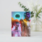 New Synthetic Flesh Briefkaart (Staand voorkant)