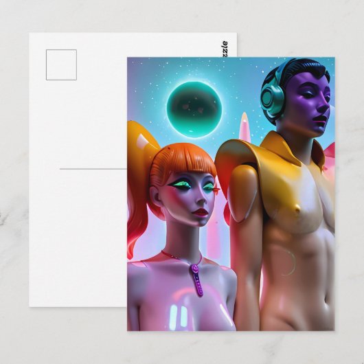 New Synthetic Flesh Briefkaart (Voorkant / Achterkant)