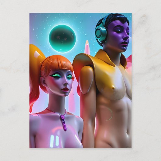 New Synthetic Flesh Briefkaart (Voorkant)