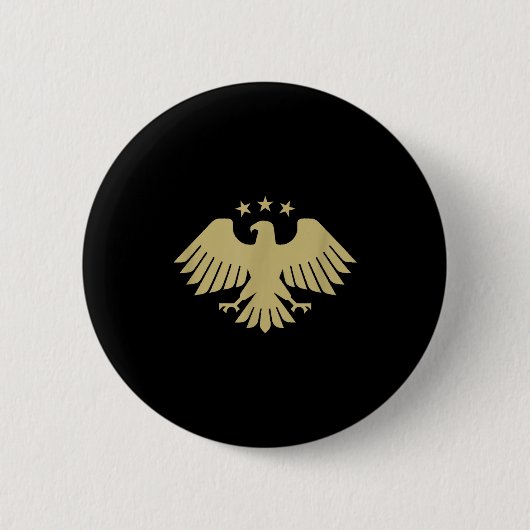 New Syrian Eagle Ronde Button 5,7 Cm (Voorkant)
