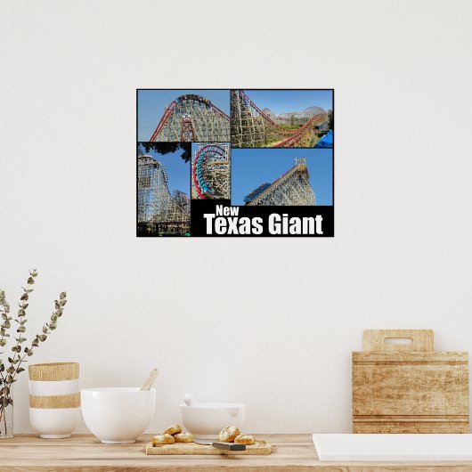 New Texas Giant Poster (Keuken)