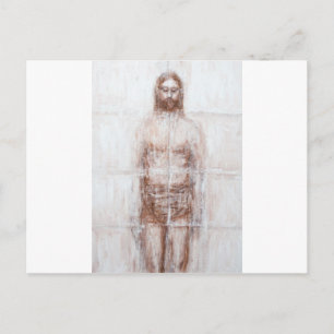New Turin Shroud (hedendaags Realisme Jezus) Briefkaart
