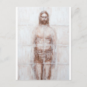 New Turin Shroud (hedendaags Realisme Jezus) Briefkaart