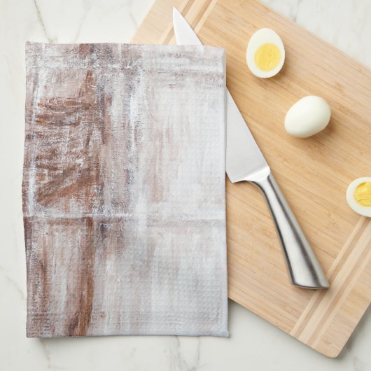 New Turin Shroud (hedendaags Realisme Jezus) Theedoek (Quarter Fold)