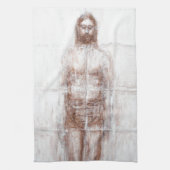 New Turin Shroud (hedendaags Realisme Jezus) Theedoek (Verticaal)
