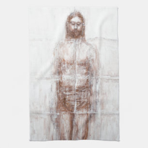New Turin Shroud (hedendaags Realisme Jezus) Theedoek