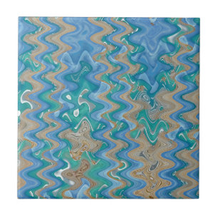 New Turks Pier Abstract 3, 2011   SVP-Afbeeldingen Tegeltje