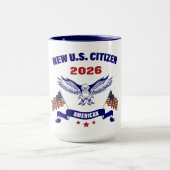 New U.S. American Citizen 2026 Mug Mok (Midden)