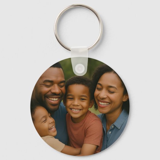 New U.S. Citizen – American Map Citizenship Day Sleutelhanger (Achterkant)