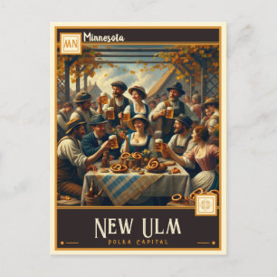New Ulm, Minnesota    Briefkaart