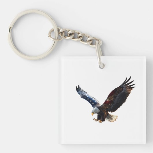 New USA egle cap Sleutelhanger (voorkant)