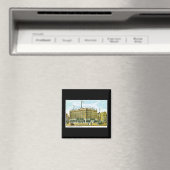 New Vendome Hotel, Evansville, Indiana Magneet (Insitu (Vaatwasser))