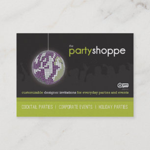 NEW Visitekaartjes Party Shoppe (9/2016)