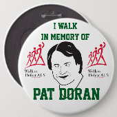 *NEW* Walk to Defeat ALS 6-inch BUTTON 2017 (Voorkant /achterkant)