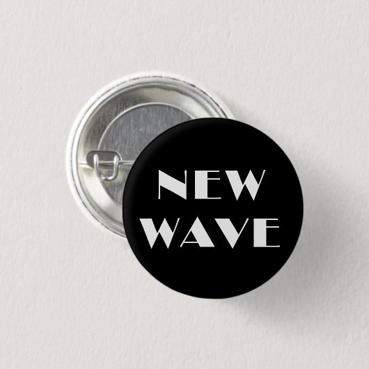 New Wave Button (Voorkant /achterkant)