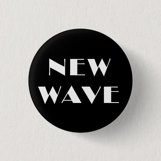 New Wave Button (Voorkant)