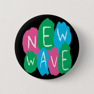 New Wave Graffiti Ronde Button 5,7 Cm