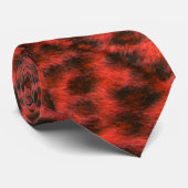 New Wave Leopard Stropdas (Opgerold)