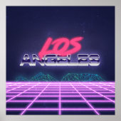 New Wave Retro LA Poster (Voorkant)