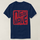 New Wave Synth Indie Music Synth Wave T-shirt (Design voorkant)