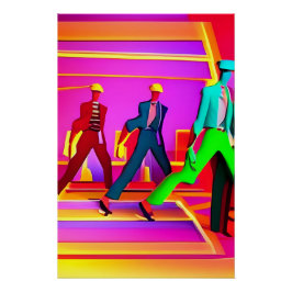 New Wave Trucking Perfect Poster