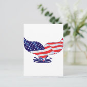 New-Whale-Tail-[Converted] Briefkaart (Staand voorkant)