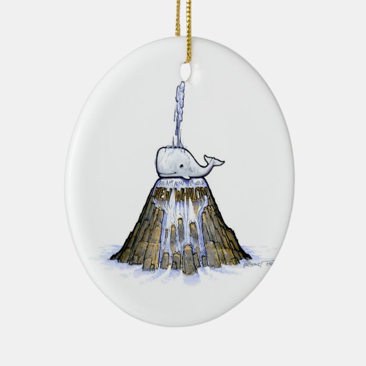 New Whalom Fountain Collectible Ornament (Rechts)
