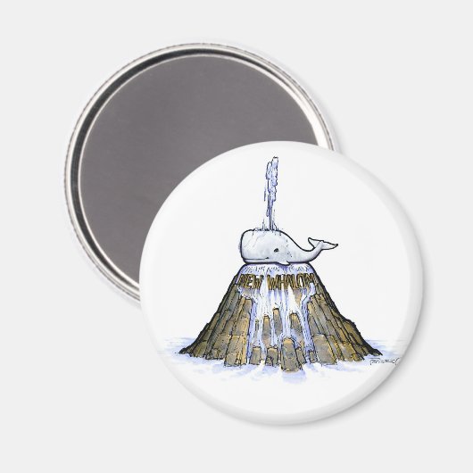 New Whalom Fountain Magnet (Voorkant / Achterkant)
