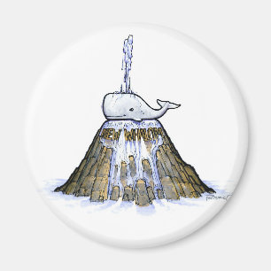 New Whalom Fountain Magnet