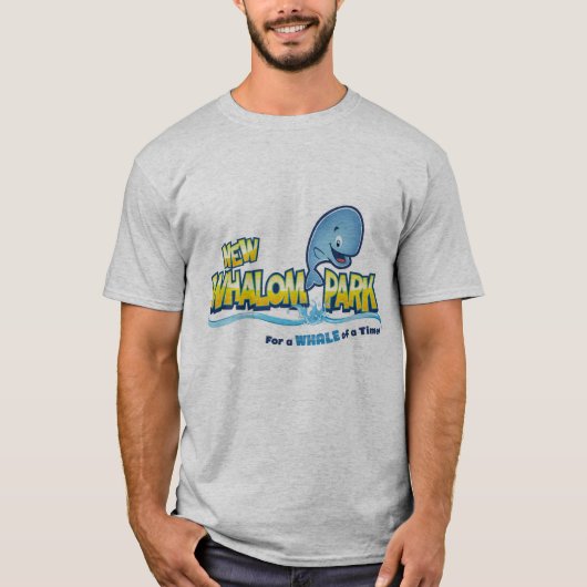 New Whalom T-shirt Logo met slogan (Voorkant)