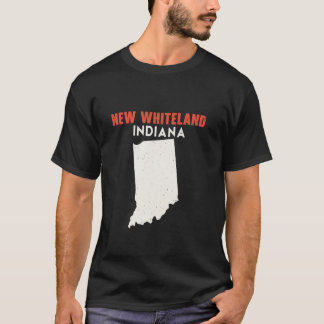 New Whiteland Indiana Verenigde Staten Staat Ameri T-shirt