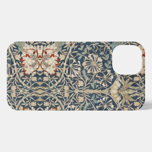 New William Morris Pattern iPhone Hoesje (Achterkant horizontaal)