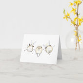 New Wings zet engelen sympathiekaart Kaart (Gele Bloem)