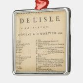 New World Atlas Metalen Ornament (Links)