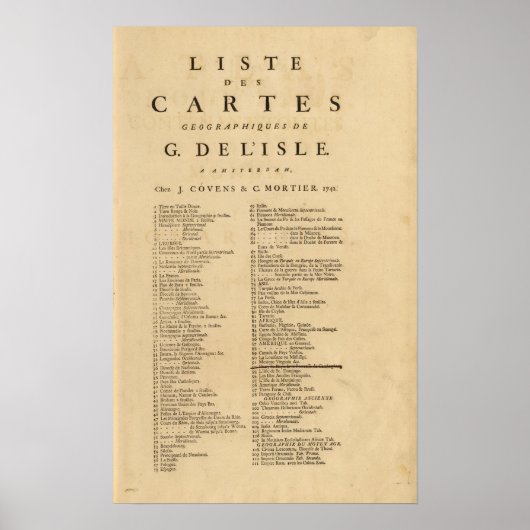 New World Atlas Poster (Voorkant)