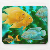 New World Cichlids Mousepad Muismat (Voorkant)