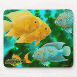 New World Cichlids Mousepad Muismat