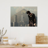 New World Order Cityscape Poster (Keuken)