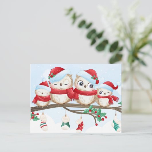 New Year 2022 Postcard Briefkaart (Staand voorkant)