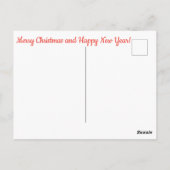 New Year 2022 Postcard Briefkaart (Achterkant)