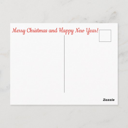 New Year 2022 Postcard Briefkaart (Achterkant)