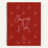 new year 2025 bordeaux notitieboek (Voorkant)