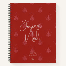 new year 2025 bordeaux notitieboek