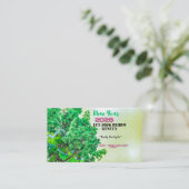 New Year 2026 Coffee Mug with Nature Forest Design Visitekaartje (Staand voorkant)