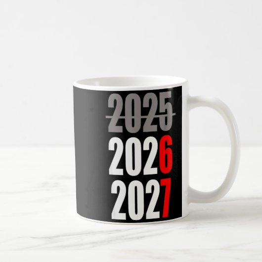 New Year 2026 Funny 67 New Year's Eve Party Koffiemok (Rechts)