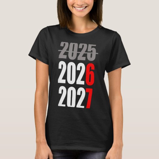 New Year 2026 Funny 67 New Year's Eve Party  T-shirt (Voorkant)