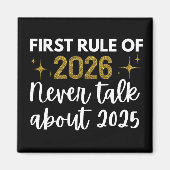 New year 2026 Funny  Magneet (Voorkant)