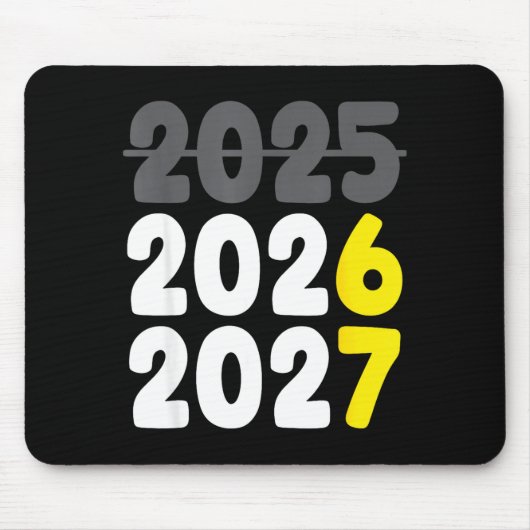 New Year 2026 Funny Six Seven 67 Meme Gen Alpha Sl Muismat (Voorkant)