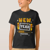 New Year 2026 Loading Video Gamers New Years Eve P T-shirt (Voorkant)