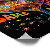 New Year 2026 Same Hot Mess Funny Raccoon Gift Poster (Hoek)